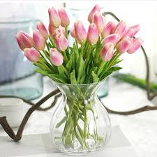 Type Decorative Flowers Wreaths Tulip Brand Name Nienie Flower Style Flower Bouquet Model Numbe Fake Flower Arrangements Tulips In Vase Artificial Flowers