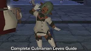 Haven't done culinarian yet and hopefully this will reduce my bag clutter. Ffxiv Complete Culinarian Leves Guide Final Fantasy Xiv