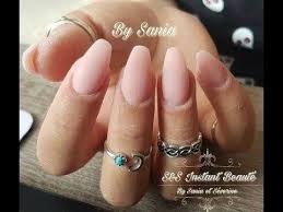 La forme des ongles en gel подробнее. Pose D Ongles En Gel Forme Ballerine Youtube Ongles En Gel Forme Ballerine Ongles Naturels Ongles