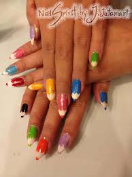 Crayon Nail Art Pencil Nails Nails Nail Art