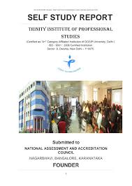 SELF STUDY REPORT