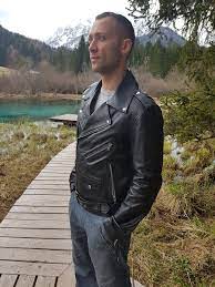 Pin On Men S Biker Leather Fashion