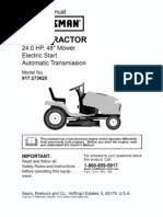 I have 4 acres of hills and dips and going around trees, my mower that a whipping. Craftsman Gt3000 Owners Manual Motor Oil Tractor
