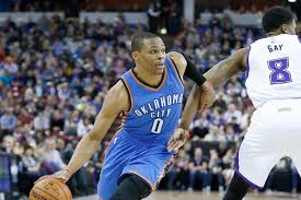 Russell westbrook signed a 5 year / $206,794,070 contract with the oklahoma city thunder, including $206,794,070 guaranteed, and an annual average salary of $41,358,814. Russell Westbrook Okc Thunder Desperately Need Help Is Rudy Gay The Answer Bleacher Report Latest News Videos And Highlights
