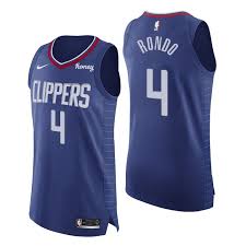 The duo created the city edition jerseys last season, and this year the jersey keeps last year's design but focuses on a darker look. Nba Los Angeles Clippers Rajon Rondo Fan Jersey Store