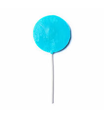 Piruleta Azul Grande