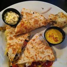 Hamburger Quesadilla At New Keystone Bar And Grill Very Good Banket