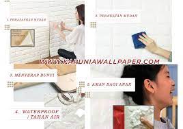Panel Dinding Wallpaper Timbul Emboss Jual Toko Karuniawallpaper Baliwerti Surabaya 0315319762 Emboss Wallpaper Dinding Panel Dinding
