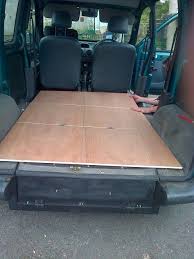 How To Convert A Kangoo Micro Van Into A Camper Micro Camper Diy Micro Camper Berlingo Camper