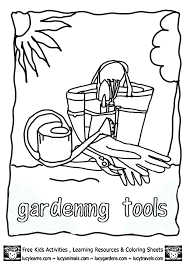 Printable cook and utensils coloring page. Tools Coloring Pages Coloring Home