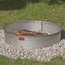 Fxs Series Stainless Steel Campfire Ring No Grate Pilot Rock