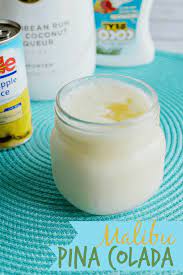 If you like pina colada/ malibu rum type cocktails, you might love these ideas. Malibu Pina Colada Recipe