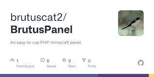 At the time of typing this it is the leading plugin in downloads on spigotmc.org. Github Brutuscat2 Brutuspanel An Easy To Use Php Minecraft Panel