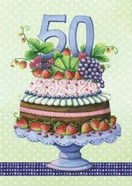 Auguri Per I 50 Anni Buon Compleanno Cartolina Di Compleanno Auguri Di Buon Compleanno