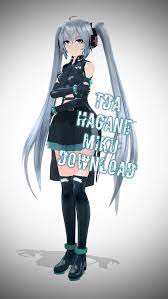 Tda Hagane Miku Download By Kodd84 On Deviantart Miku Hatsune Miku Mmd Model