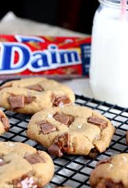 Cookies Aux Daims Del S Cooking Twist Recette Recette Chocolat Dessert Simple Recette Cheesecake