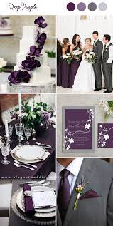 Keep the purple in varying shades so that it is more exciting! 10 Pretty Shades Of Purple Wedding Color Combos Elegantweddinginvites Com Blog
