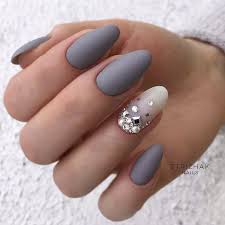 It started off with the matte black and has quickly spread to all designs and colors (red, grey, white, blue. 40 Must Try Grey Acrylic Nails