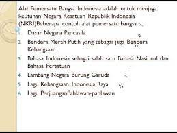 Pancasila merupakan pandangan hidup bangsa, pemersatu bangsa, kepribadian bangsa, dan perjanjian luhur bangsa. Beberapa Contoh Alat Pemersatu Bangsa Youtube