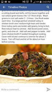 Collard Greens With Turkey Necks Smoked Turkey Tails Recipe Collard Greens Recipe Soul Food