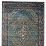 Prisma Vibe By Selah Medallion Blue/ Green Area Rug PSA01 ...