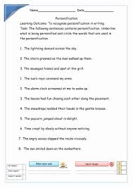 Simile Metaphor Personification Worksheet Fresh Set Of 48 Worksheets On Personification Allite In 2020 Similes And Metaphors Persuasive Writing Prompts Personification