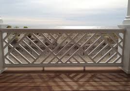 There are composite railings, aluminum railings, iron railings, stainless steel railings, wood deck railings, vinyl railings and many other different deck railing designs. Dartmouth Intex Millwork