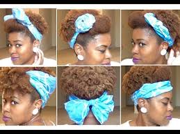 I got this scarf from my grandma's closet but i bet the goodwill would have beautiful scarves there! Natural Hair Fancy Ways To Wear A Scarf Youtube