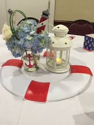 Wrap the food with transparent plastic and tie with a bow. Nautical Baby Shower Centerpiece Nautical Baby Shower Boy Nautical Baby Shower Decorations Nautical Baby Shower