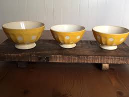 3 Bols Digoin Sarreguemines France Retro Etsy Bowl Tableware Mixing Bowl
