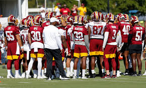 redskins release second unofficial depth chart ahead of