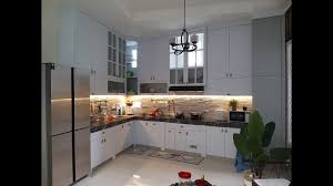 3 piece kitchen & dining room sets /. Desain Kitchen Set Ukuran 4 5 X 3 Meter Full Plafond Model Semi Klasik Youtube