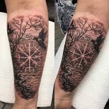 Grande escarcelle viking arbre de vie. 80 Tatouages Viking Pour Homme Tatouez