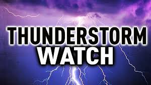 A severe thunderstorm has been issued for 14 counties in new jersey with the threat of hail, heavy the watch is in effect until 3 p.m. Severe Thunderstorm Watches Issued For The Region