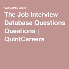 The Job Interview Database Questions Quintcareers Job Interview Job Interview Questions This Or That Questions