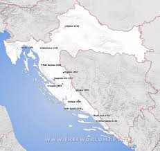 No reservations in the croatian coast | croatian coast. Croatia Physical Map