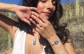 Blau Labradorit und Regenbogen Mondstein Sterling Silber oder Gold Filled  Anhänger Halskette emotionales Gleichgewicht und Schutz Schmuck LbMn