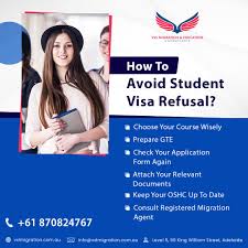 How To Avoid Student Visa Refusal Good Interpersonal Skills University Australia Educational Consultant