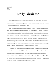 Ap Lit Emily Dickinson Bib By Pirate Press Issuu