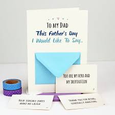 Write out your message on a piece of paper. This Father S Day Secret Messages Card By Martha Brook Notonthehighstreet Com