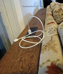 Console Table Charging Station For Behind Our Sofa Diy Build Project Table Behind Couch Sofa Table Decor Couch Table Diy
