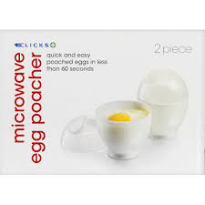The microwave egg cooker that does all the work for you! Clicks Microwave Egg Poacher 2 Pieces Clicks