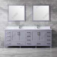 Check spelling or type a new query. China Usa Style 84 Inch Double Sinks Grey Modern Bathroom Vanity China Bathroom Cabinet Bathroom Vanity