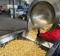 Industrial Full Automatic Caramel Sweet Popcorn Machines Commercial Snack  Pop Kettle Corn Production Line for Sale