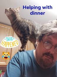 I'm having mobility issues this summer, and my husband put a chair in the  kitchen next to the stove, so that I can sit down between stirring pots. Of  course, I haven't