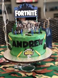 Fortnite Birthday Cake Cake Diy Easy Birthday Cake Kids Cake