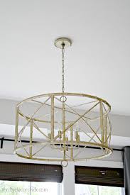Going Gold And Bamboo In The Master Bedroom Bamboo Chandelier Master Bedroom Chandelier Beach House Furniture