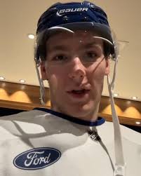 Alex Bump at the Frozen Four