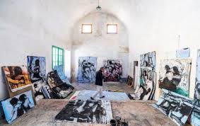 Artist Jean Charles Blais Finds Roman Artifact Behind Studio Walls