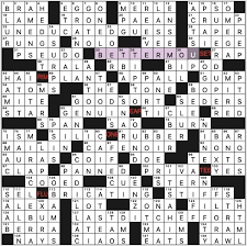 Any definition has wide range of solutions, and all the answers sorted by letters of the alphabet, and by the number of words depending on the need. Sunday May 16 2021 Diary Of A Crossword Fiend